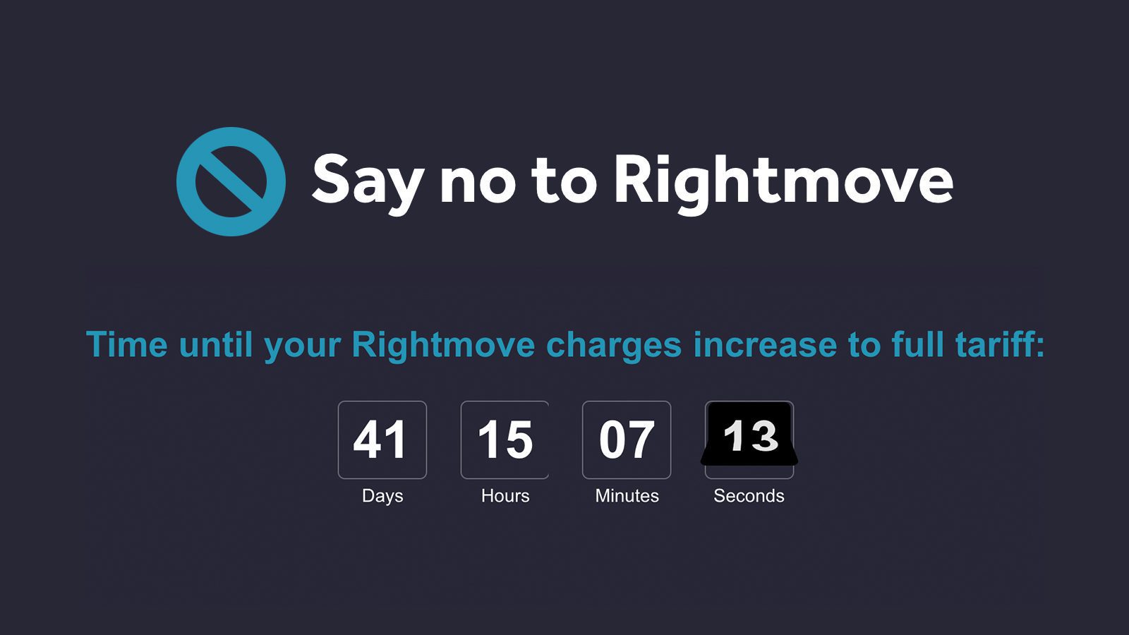 Say No TO Rigtmove