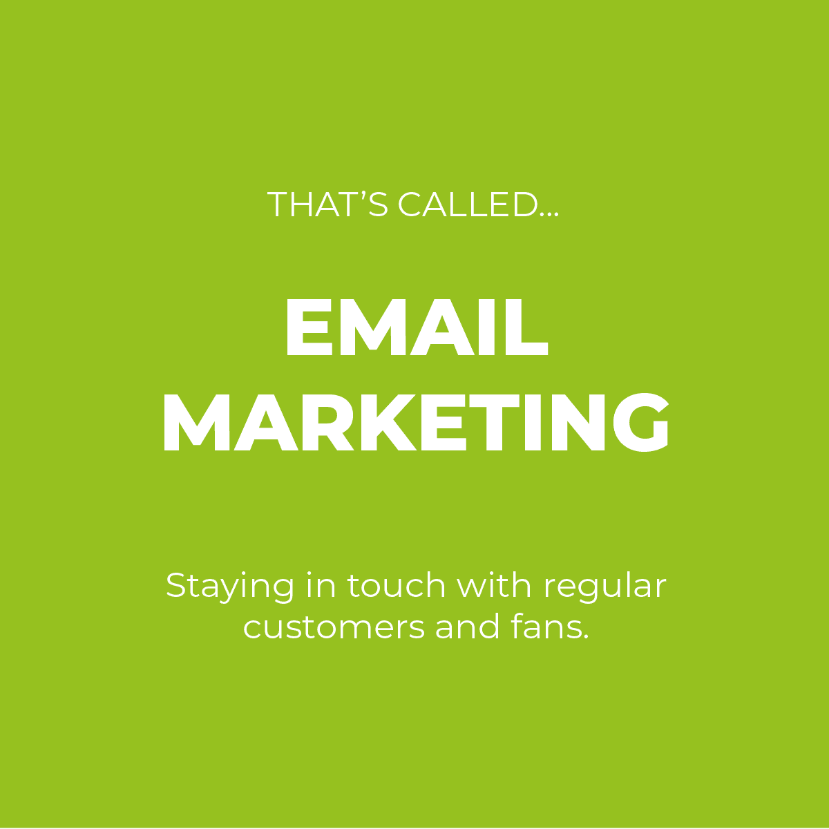 Email marketing