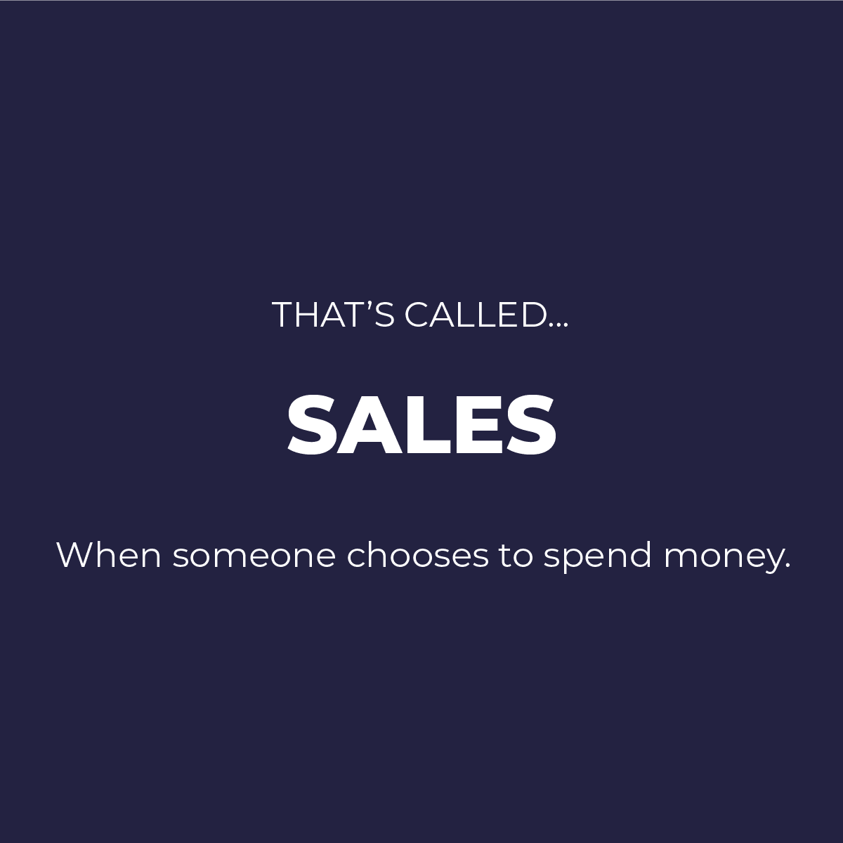 Sales